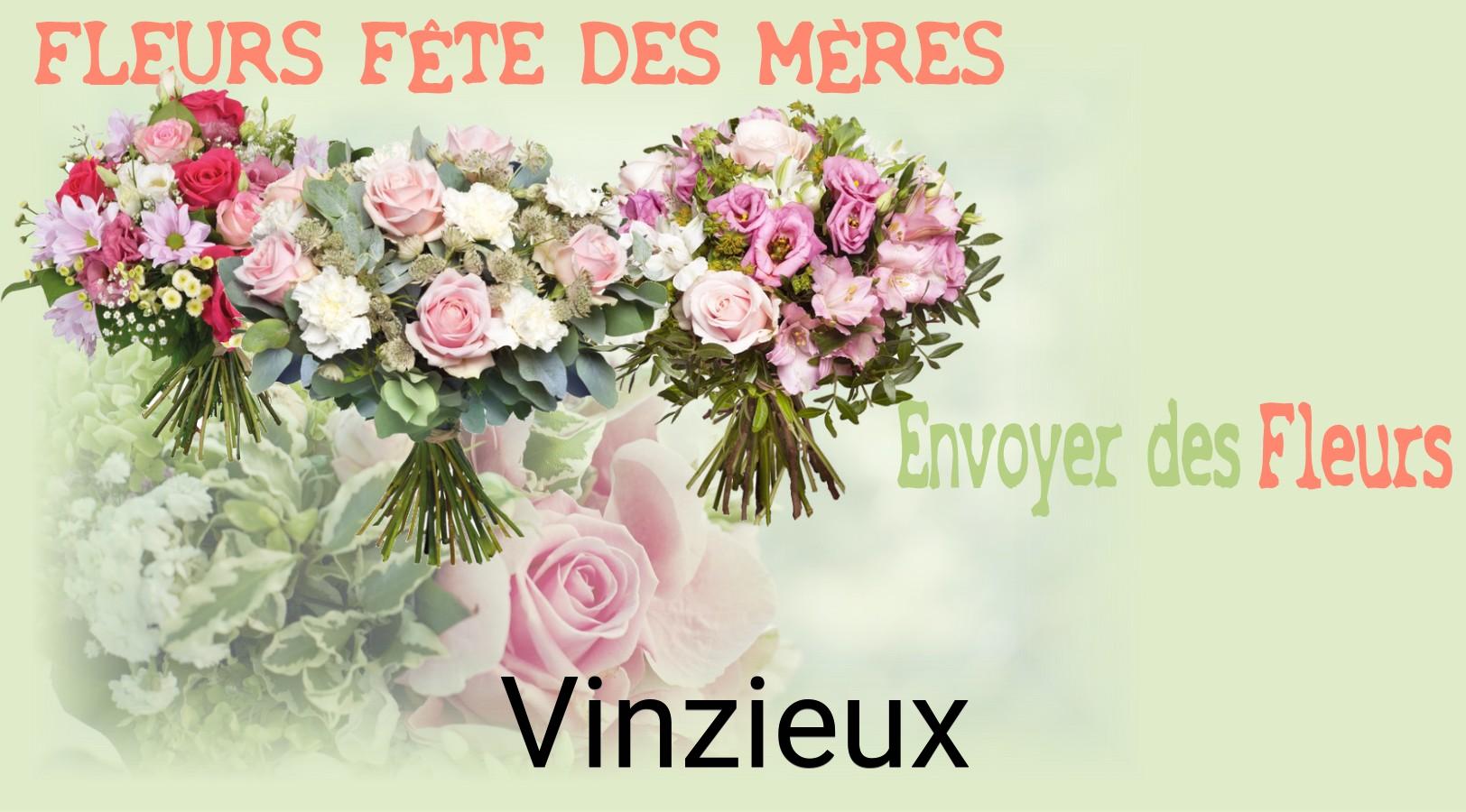 Bouquet de Fête des Mères livré à Vinzieux